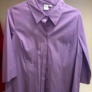 Apt 9 1x button down top